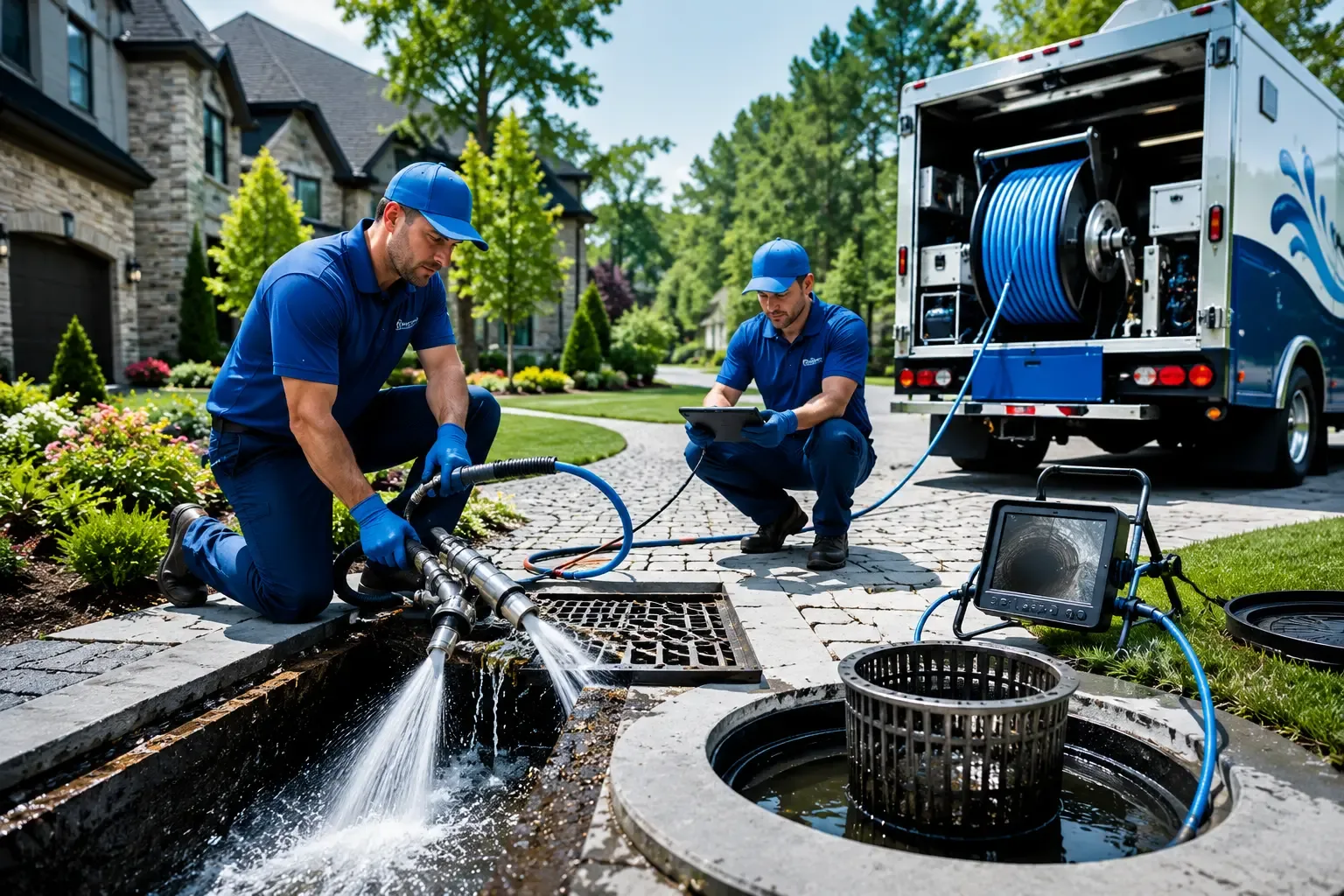 Local outdoor drain cleaning professionals in Arlington, VA